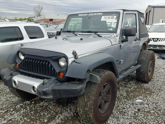 1C4AJWAGXDL648711 - 2013 JEEP WRANGLER S Gümüş foto 2