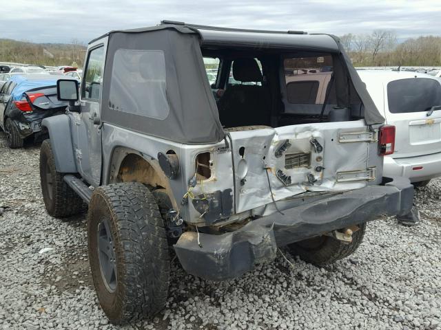 1C4AJWAGXDL648711 - 2013 JEEP WRANGLER S Gümüş foto 3