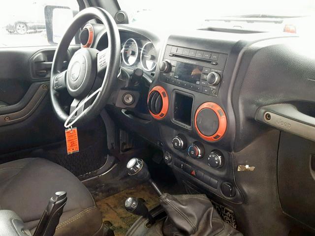 1C4AJWAGXDL648711 - 2013 JEEP WRANGLER S Gümüş foto 9