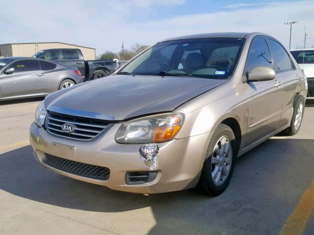 KNAFE221695590232 - 2009 KIA SPECTRA EX GOLD photo 2