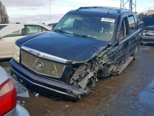 3GYEK62N45G116665 - 2005 CADILLAC ESCALADE E BLACK photo 2