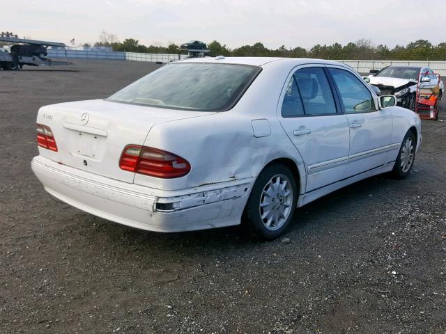 WDBJF65J7YB094173 - 2000 MERCEDES-BENZ E 320 WHITE photo 4