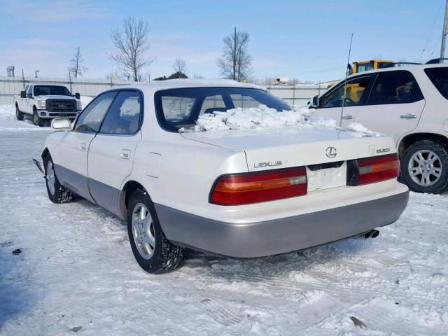 JT8GK13T4S0112497 - 1995 LEXUS ES 300 WHITE photo 3