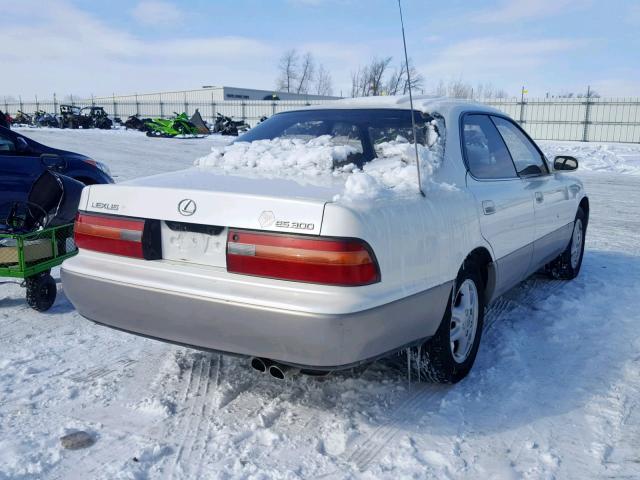 JT8GK13T4S0112497 - 1995 LEXUS ES 300 WHITE photo 4