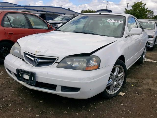 19UYA42653A003520 - 2003 ACURA 3.2CL TYPE WHITE photo 2