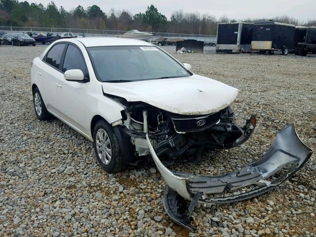 KNAFU4A24A5865321 - 2010 KIA FORTE EX WHITE photo 1