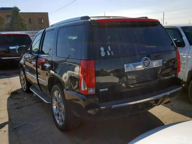 1GYUKBEF0AR136348 - 2010 CADILLAC ESCALADE L BLACK photo 3