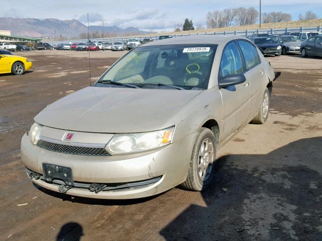 1G8AZ52FX4Z157961 - 2004 SATURN ION LEVEL BEIGE photo 2