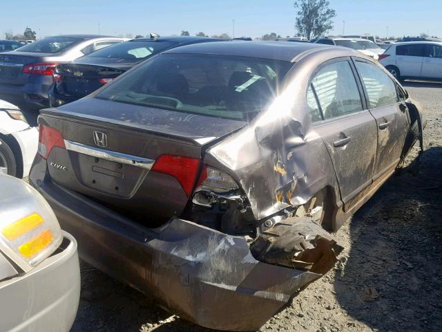 2HGFA1F69BH549625 - 2011 HONDA CIVIC LX-S 灰色 照片 4