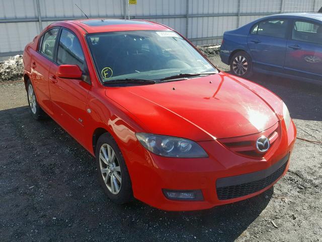 JM1BK323271647970 - 2007 MAZDA 3 S RED photo 1