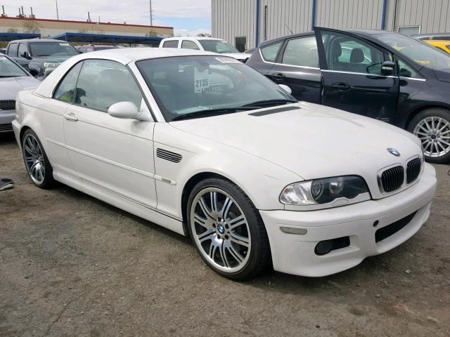 WBSBR93405PK09666 - 2005 BMW M3 WHITE photo 1