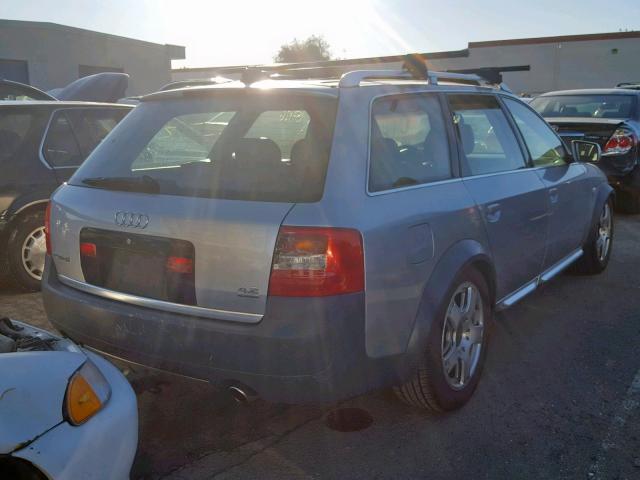 WA1YL64B94N097971 - 2004 AUDI ALLROAD 4. SILVER photo 4