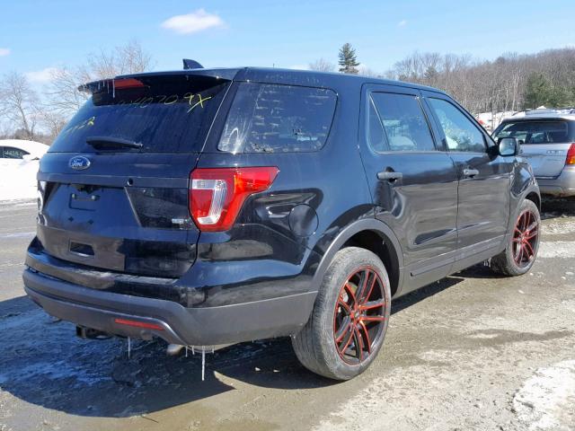 1FM5K8AR7HGD13685 - 2017 FORD EXPLORER P BLACK photo 4