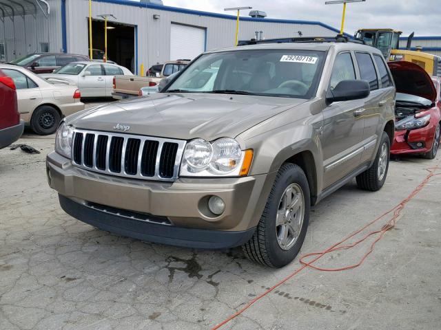 1J4HR58N96C213939 - 2006 JEEP GRAND CHER BEIGE photo 2