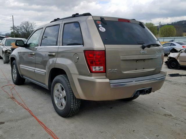 1J4HR58N96C213939 - 2006 JEEP GRAND CHER BEIGE photo 3