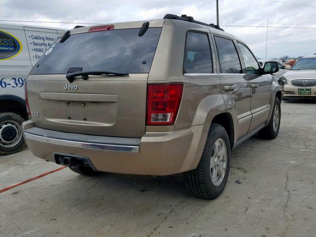 1J4HR58N96C213939 - 2006 JEEP GRAND CHER BEIGE photo 4