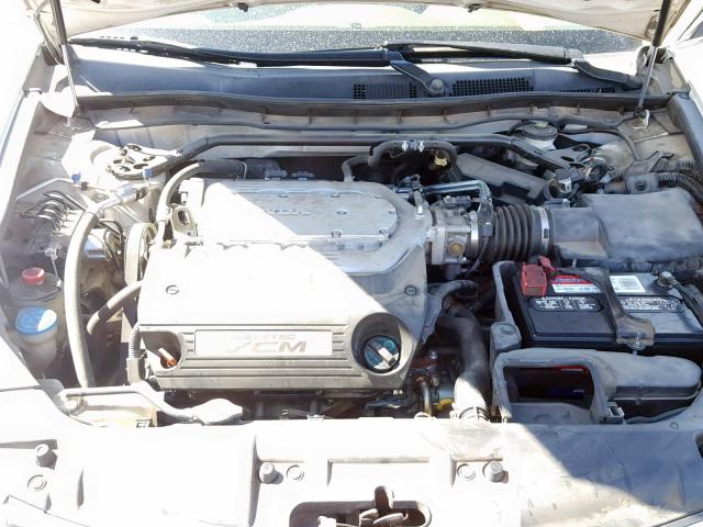 1HGCP36849A009123 - 2009 HONDA ACCORD EXL WHITE photo 7