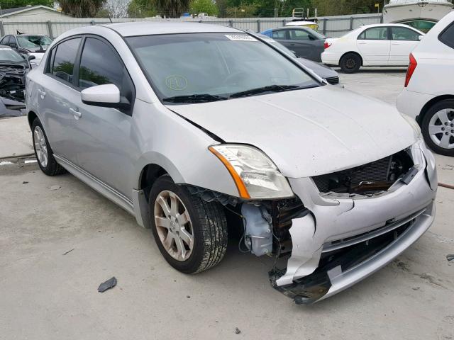 3N1AB6AP3CL669127 - 2012 NISSAN SENTRA 2.0 SILVER photo 1