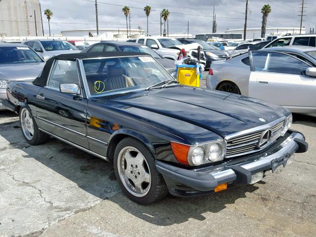 WDBBA48D2KA092664 - 1989 MERCEDES-BENZ 560 SL BLACK photo 1