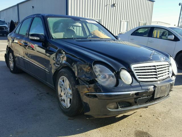 WDBUF56J66A768709 - 2006 MERCEDES-BENZ E 350 BLACK photo 1