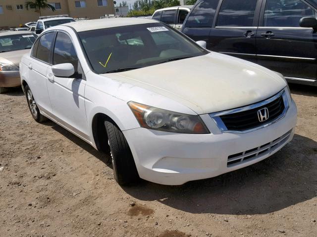 1HGCP26479A189639 - 2009 HONDA ACCORD LXP WHITE photo 1