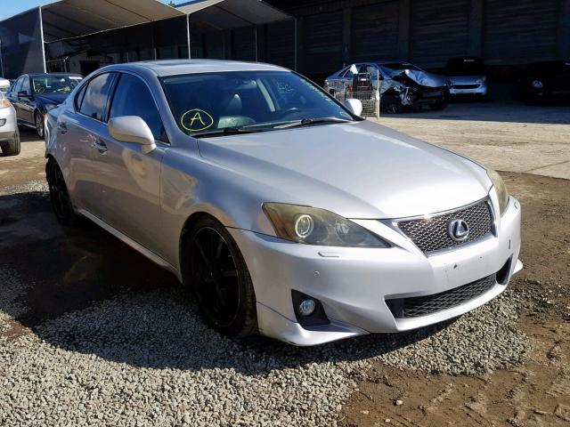 JTHBE262465007512 - 2006 LEXUS IS 350 SILVER photo 1