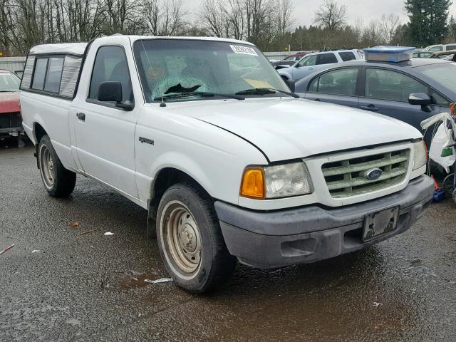 1FTYR10U41TA53513 - 2001 FORD RANGER WHITE photo 1