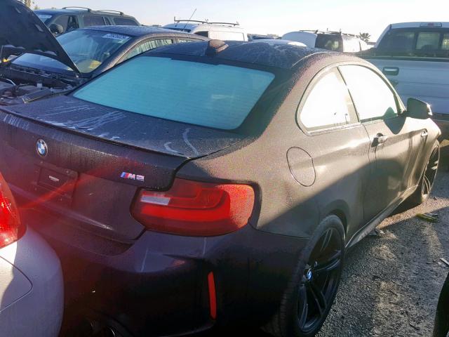 WBS1H9C50HV886790 - 2017 BMW M2 BLACK photo 4