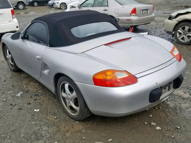 WP0CA2987WU621672 - 1998 PORSCHE BOXSTER GRAY photo 3