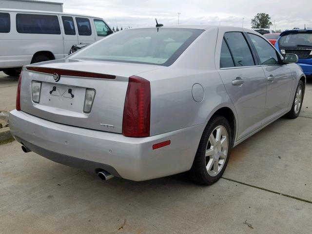 1G6DW677050157401 - 2005 CADILLAC STS SILVER photo 4