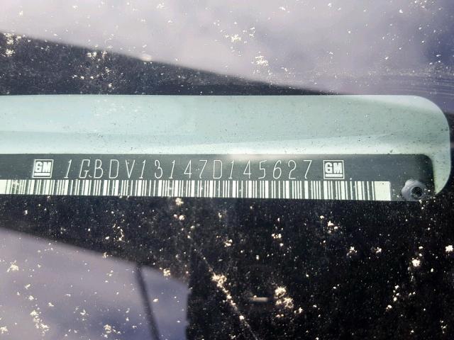 1GBDV13147D145627 - 2007 CHEVROLET UPLANDER I 白色 照片 10