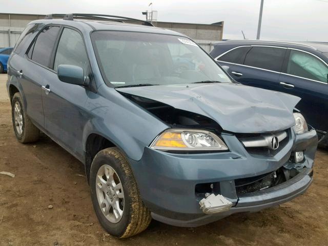 2HNYD18876H540239 - 2006 ACURA MDX TOURIN BLUE photo 1