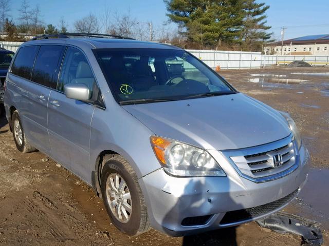 5FNRL3H66AB008812 - 2010 HONDA ODYSSEY EX SILVER photo 1
