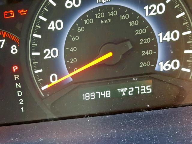 5FNRL3H66AB008812 - 2010 HONDA ODYSSEY EX SILVER photo 8