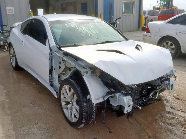 KMHHU6KJ3FU122901 - 2015 HYUNDAI GENESIS CO WHITE photo 1