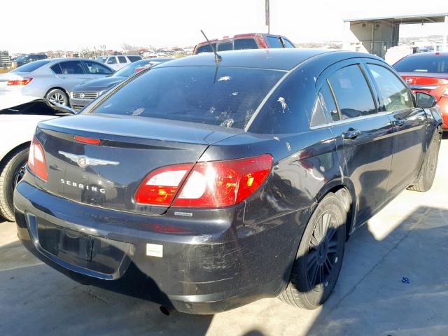 1C3LC56K17N515407 - 2007 CHRYSLER SEBRING TO BLACK photo 4