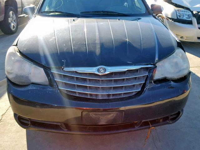 1C3LC56K17N515407 - 2007 CHRYSLER SEBRING TO BLACK photo 9