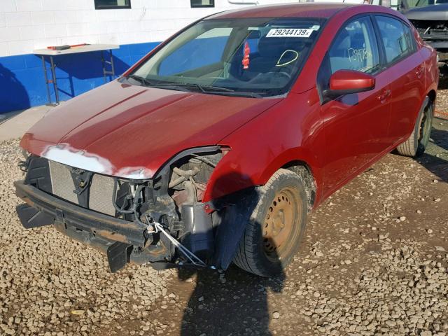 3N1AB61E87L644874 - 2007 NISSAN SENTRA 2.0 RED photo 2