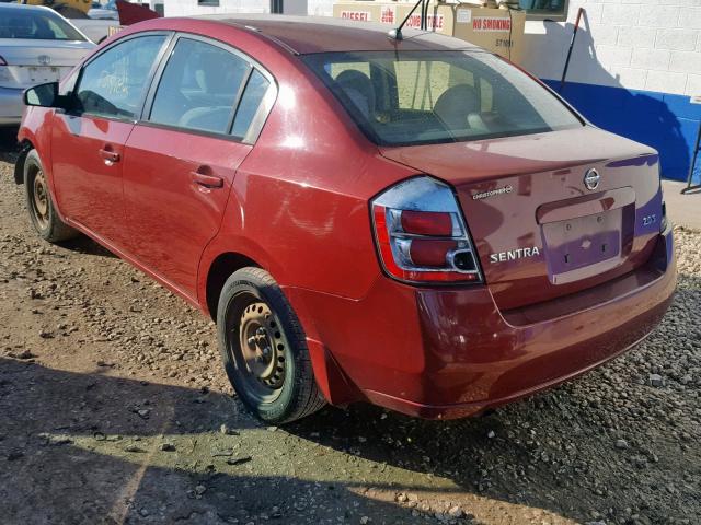 3N1AB61E87L644874 - 2007 NISSAN SENTRA 2.0 RED photo 3