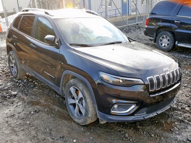 1C4PJMDX6KD157232 - 2019 JEEP CHEROKEE L BLACK photo 1