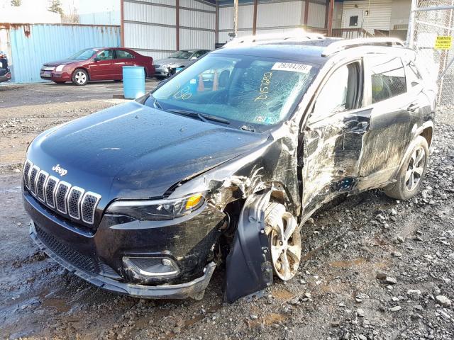 1C4PJMDX6KD157232 - 2019 JEEP CHEROKEE L BLACK photo 2