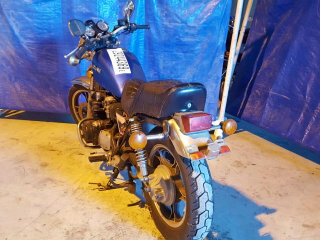 JS1GP71LXC2101531 - 1982 SUZUKI GS650 L BLUE photo 3