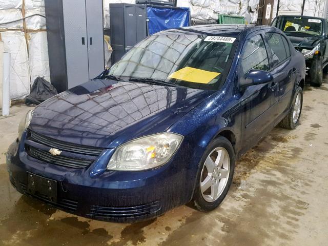 1G1AF5F56A7179603 - 2010 CHEVROLET COBALT 2LT BLUE photo 2