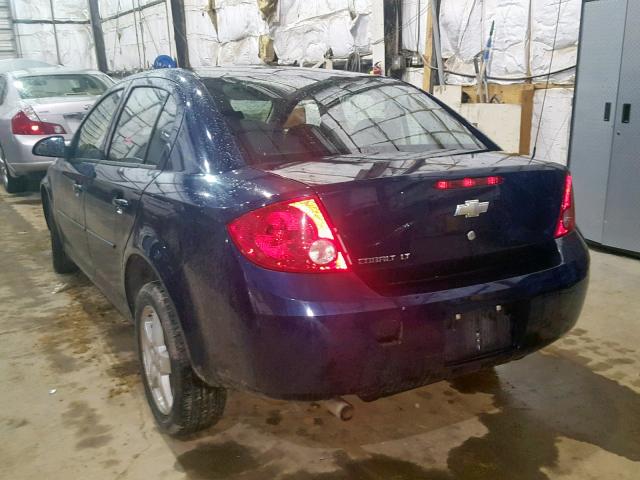 1G1AF5F56A7179603 - 2010 CHEVROLET COBALT 2LT BLUE photo 3