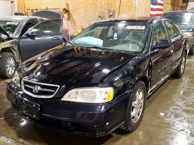 19UUA56611A034730 - 2001 ACURA 3.2TL BLACK photo 2