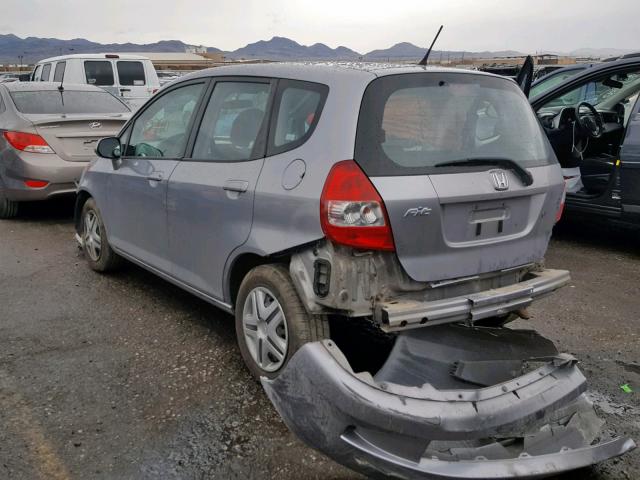 JHMGD38448S069378 - 2008 HONDA FIT SILVER photo 3