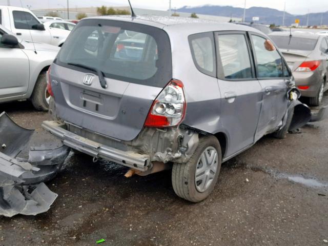 JHMGD38448S069378 - 2008 HONDA FIT SILVER photo 4