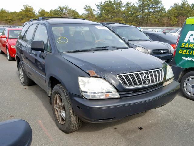 JTJHF10U720264021 - 2002 LEXUS RX 300 BLACK photo 1