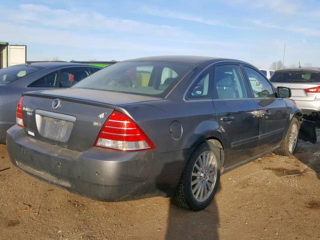 1MEFM43185G625964 - 2005 MERCURY MONTEGO PR 灰色 照片 4