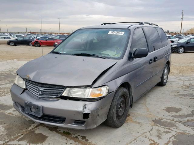 2HKRL1859XH531702 - 1999 HONDA ODYSSEY LX GRAY photo 2